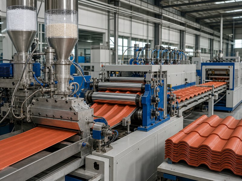 How ASA Synthetic Resin Roof Tiles Are Manufactured featured image