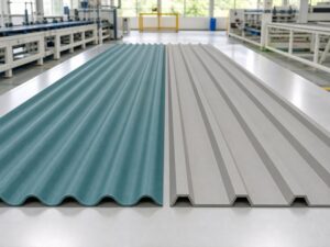 Corrugated vs Trapezoidal Roofing Sheets Explained featured image